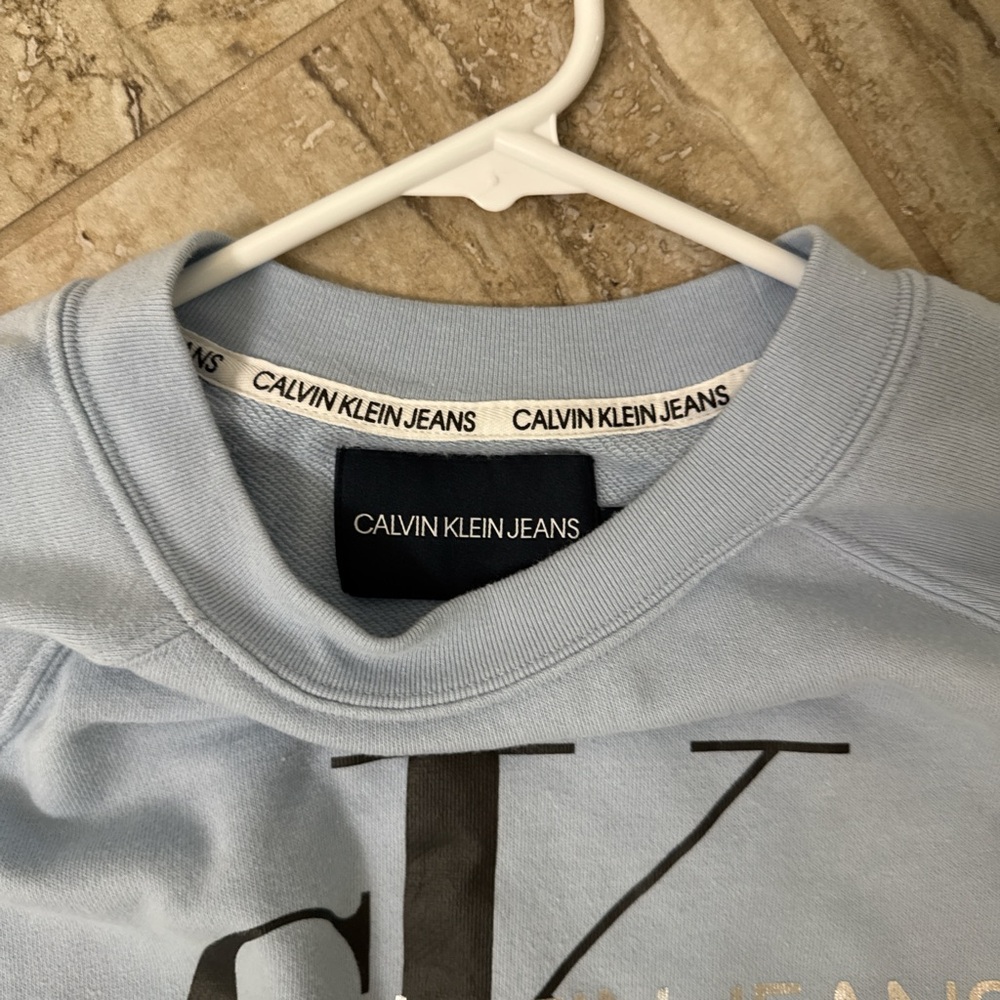 Calvin Klein Jeans Light Blue Men's Sweater
